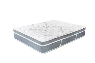 Australian Made gel-infused memory foam queen mattress with pocket springs, natural latex, and a lifetime warranty.