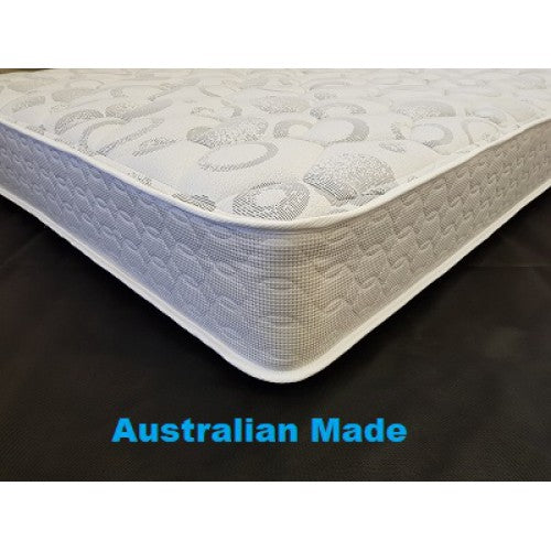 QUALITY TIME REVERSIBLE KING SINGLE-  Innerspring Mattress - Australian Made - 5 Year Warranty - Free Delivery* - Melbourne Mattess Factory